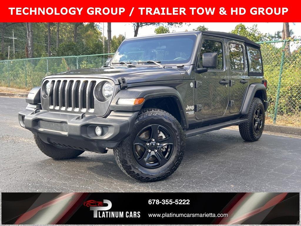 Used 2021 Jeep Wrangler Unlimited Sport S For Sale (29,990) Platinum Cars Marietta Stock 